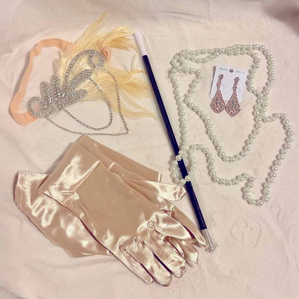 Roaring 20s Costume Accessories Set